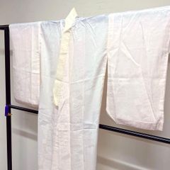名古屋帯 刺繍 束ね熨斗 紐 白地 銀糸 着物 021tz - メルカリ