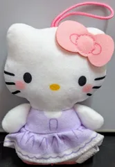 サンリオ ハローキティ50周年ぬいぐるみ第2弾 マクドナルドハッピーセット バイオレットドレス 2023年