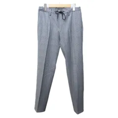 シップスジェットブルー SHIPS JET BLUE イージーパンツ スラックス テーパード グレンチェック ストレッチ M 灰 グレー 系 ■YHS11 1229のサムネイル