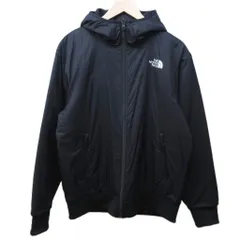 ザノースフェイス THE NORTH FACE リバーシブルテックエアーフーディ パーカー ジャケット ロゴ プリント L 黒 ブラック NT62289 0307