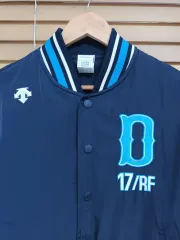 デサント レディース ネイビー スタジャン アウター 추17スタジアム アウター