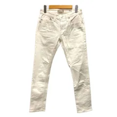 ヤヌーク YANUK パンツ ボトムス ジーンズ スキニー ストレッチ 25 白 ホワイト