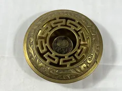 ソウルオリンピック　灰皿　金属　オリンピック　五輪　ソウル　1988年　喫煙　タバコ　煙草　アンティーク　ビンテージ　ヴィンテージ　昭和レトロ　昭和　レトロのサムネイル