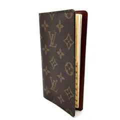 【良品】LOUIS VUITTON ルイヴィトン アジェンダポッシュ メモ帳 スケジュール帳 モノグラム pvc ブラウン 茶色 ユニセックス 男女兼用 メンズ レディースのサムネイル