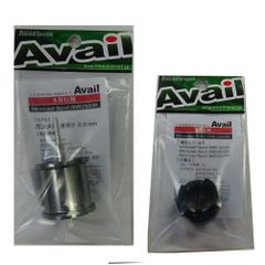 Avail☆ABU2500スプール 4mm☆ブラック＆マグネットブレーキ - メルカリ