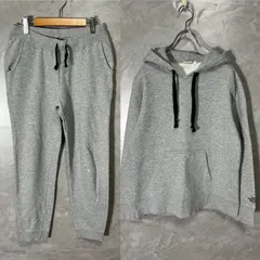 THE NORTH FACE ザ ノースフェイス セットアップ 2着set 上下 スウェット トレーナー パンツ ロゴ 刺繍 L パーカー スウェットパンツ NTW6142Z
