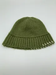 ニットキャップ/ビーニー カーキ