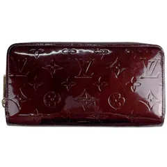 ルイ・ヴィトン Louis Vuitton ジッピー ウォレット ラウンドジップ 長財布 モノグラムヴェルニ アマラント(ボルドー) M93522 レディース 【中古】