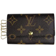 ルイ・ヴィトン Louis Vuitton ミュルティクレ 6 キーホルダー キーフック キーケース モノグラム ブラウン M62630 レディース 【中古】