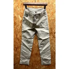 【中古】[印象B] Eddie Bauer エディーバウアー レディース P4 ベージュカーキ系 綿×カポック×ポリウレタン パンツ テーパード ジップフライ ロゴワッペンのサムネイル