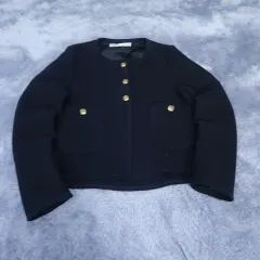 M ザラ ツイード ジャケット | B