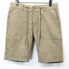 【中古】[印象AB] CIAOPANIC TYPY チャオパニックティピー ショートパンツ / ショーツ / ハーフパンツ メンズ S ベージュカーキ 綿100% ジップフライ テーパード 同色迷彩柄のサムネイル