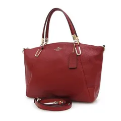 (中古)コーチ スモールケルシークロスボディーペブルドレザー  33733【Aランク】
