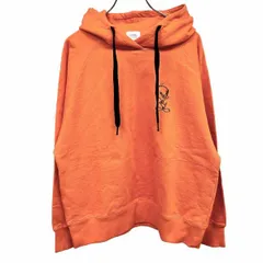 【中古】[印象AB] ROSE BUD ローズバッド|ルーニーテューンズ プルオーバー / パーカー / スウェット レディース F オレンジ オレンジ×黒 綿100% 裏毛 ラグラン 長袖のサムネイル