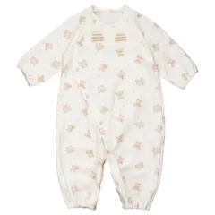 [赤ちゃんの城] ツーウェイオール 50～70 ふわくま 日本製