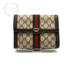GUCCI GGスプリーム シェリーライン クラッチバッグ セカンドバッグ