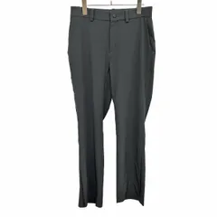 【中古】[印象AB] NIKE GOLF ナイキゴルフ パンツ メンズ 30 チャコールブラック 黒系 ポリエステル×ポリウレタン ジップフライ 若干薄手 ひざ裏にパンチングデザイン ストレートのサムネイル