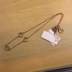 フェンディFendi エフイズフェンディネックレス  【Bランク】【中古】