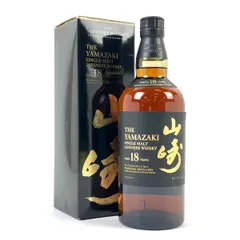 【東京都内限定お届け】 サントリー SUNTORY 山崎 18年 シングルモルト ジャパニーズ 700ml 国産ウイスキー 【古酒】のサムネイル