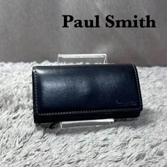 Paul Smith ポールスミス レザー 4連 キーケース キーリング付き