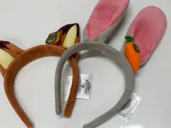 上海ディズニーランド ズートピア カチューシャ (ジュディ ニック) まとめ売り