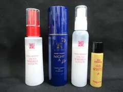 クリスタルジェミー 化粧水 美容液 パーリーデュー リッチホワイト お試し化粧品おまとめセット まとめ売り 減りあり 中古■