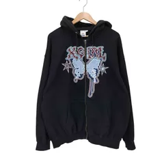 エックスガール X-girl BUTTERFLY ZIP UP HOODIE レディース JPN：M 