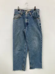 Levi's リーバイス デニムパンツ 29 x 30 ブルー クロップド・半端丈 無地 ワイド・ルーズ ストレート レギュラー ヴィンテージ