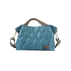 [リズデイズ] 2way トートバッグ レディース ナイロン 軽量 ショルダーバッグ 撥水 B5(モスグリーン/グレーベージュ)