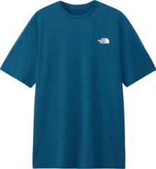 ザ・ノース・フェイス THE NORTH FACE アウトドア ショートスリーブGTDメランジクルー メンズ 半袖 Tシャツ トップス ランニング トレーニング 吸汗速乾 軽量 ドライ 抗菌防臭 シンプル リフレクター ロゴ  NT12 OB マウンテンブルー