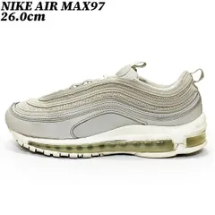 【タイムセール】【クーポン】スニーカー シューズ  ナイキ エアマックス９７ グレー アイボリー 26.0cm NIKE AIR MAX97 DJ9978-001 正規品 中古 古着 ブランド 匿名配送