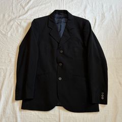 90s 00s vintage DKNY ブラックリネン テーラードジャケット - メルカリ