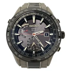 SEIKO(セイコー) 腕時計 ASTRON(アストロン) 7X52-0AF0 メンズ チタン/セラミックベゼル/クロノグラフ/電波/GPSソーラー 黒