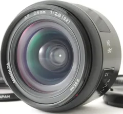 Minolta ミノルタ Af 24mm f/2.8  Black レンズ A-mount動作確認済みのサムネイル