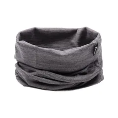 [SooPii] ネックゲイター 天然メリノウール ネックウォーマー メンズ レディース 防寒保温・柔らかい肌触り・通気性・吸湿速乾 フェイスカバー ヘアバンド スノボ ランニング 自転車 バイク 野球 秋 冬 (グレー) 0