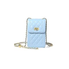 上品キルティング ミニリュックチェーンバッグ ネイビー ゴールド金具
