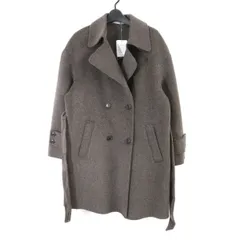 theory luxe セオリーリュクス 25AW Hildon Luisa Coat ダブルフェイスリバーベルテッドコート 36 03-5409625 トフィーヘザーのサムネイル