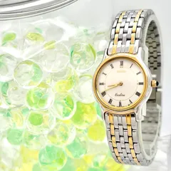 【新品電池】SEIKO セイコー Exceline エクセリーヌ レディース 腕時計 ローマン 7320-0390 701485 純正ベルト