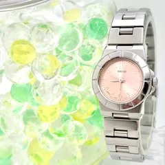 【新品電池】SEIKO セイコー lk ルキア レディース 腕時計 ピンク シルバー 4N21-1130 955221 純正ベルト