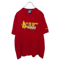 【SpongeBob】希少 00s オフィシャルアニメTシャツ A-3753のサムネイル