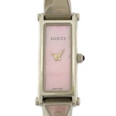 GUCCI グッチ レディース腕時計 ピンクシェル文字盤 1500L - メルカリ