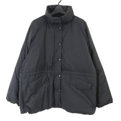 美品✨オーシバル ORCIVAL スタンドカラー中綿ブルゾン ブラック 1 