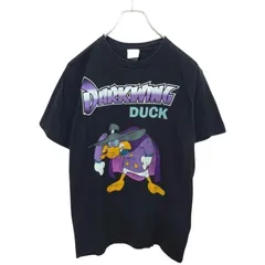 【DARKWING DUCK】希少 90's キャラクターTシャツ A-3683のサムネイル