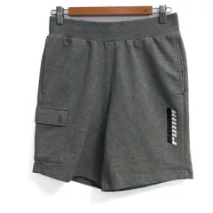 プーマ ショートパンツ スウェットパンツ スポーツウエア ストレッチ ボトムス レディース Mサイズ グレー PUMA 【中古】