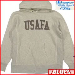 Champion チャンピオン リバースウィーブ スウェット XL パーカー USAFA グレー 古着 メンズ トレーナー スウェットサイズXL一覧←SEULB屋着古← HS484