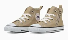 【CONVERSE】3SC532 CHILD ALL STAR N COLORS Z HI BEIGE コンバース チャイルド オールスター カラーズ ベージュ スニーカー キッズシューズ ハイカット