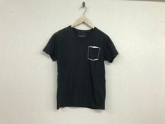 Authentic NUMBER(N)INE DENIM cotton V-neck pocket short-sleeve t-shirt for men. Suitable for surf, American casual, military, street, skater, work, business, suit, fashion, golf. Black, size M.