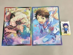 キャラクターグッズまとめ あんさんぶるスターズ! A4クリアファイル2点 ラバーマグネット 未使用 2602LT146