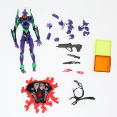(재판매) 리볼텍 야마구치 No.100 Evangelion Evolution 에반게리온 초호기 신세기 에반게리온 완성품 가동 피규어 카이요도