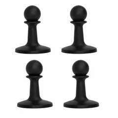 【新着商品】キャップ エンド ポールエンドロック 絶縁 雷防止 ポール ポール キャップ ポールエンドストッパー キャンプ ロープ抜け防止 SANLIKE コンパクト テントポールロック キャンプ用具 (4点/6点入り）のサムネイル